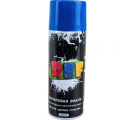 Акриловая универсальная эмаль REF синий 520 мл 0021 