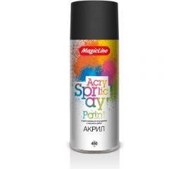 Краска RUNWAY Magic Line черная матовая 265г 010 