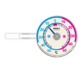 Оконный биметаллический термометр RST, на липучках RST02097 