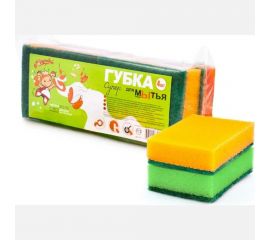 Губка для посуды Золушка Супер 4 шт. 512 