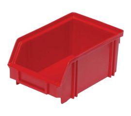 Лоток для склада ООО Комус 170 х 105 х 75 красный, сплошной 1028933 