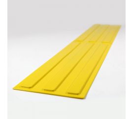 Тактильная плитка PALITRA TECHNOLOGY направление движения, зона получения услуг 10шт 