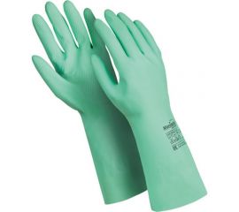 Перчатки MANIPULA Контакт, хб напыление, размер 10-10.5, зеленые L-F-02 605825 