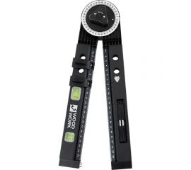 Угломер-транспортир со встроенным пузырьковым уровнем WOODWORK MSP-005 