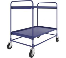 Сервисная двухъярусная тележка RUSKLAD СТ 2, 600x900 мм, колеса d125 мм болтовые СТ 2 125 болт 