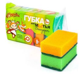 Губка для посуды Золушка Стандарт 5 шт. 614 