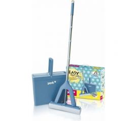 Набор для уборки YORK Изи губчатая швабра и ведро с отжимом, 2 запаски 072060 