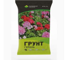 Почвенный грунт Торфяная поляна Герань 5 л 00-00000657 