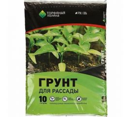 Почвенный грунт Торфяная поляна для Рассады 10 л 00-00000673 
