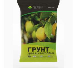 Почвенный грунт Торфяная поляна для Цитрусовых 5 л 00-00000659 