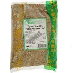 Семена газона Зеленый уголок Травосмесь Озеленитель 0.8 кг 20668 