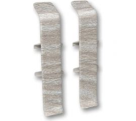 Соединитель для плинтуса DECONIKA (70 мм, 294 Орех антик, 2 шт.) Д-П70-С-Ф2 294 ОРХ АНТ 