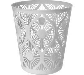 Корзина для мусора Бытпласт 10 л, диаметр 256 мм, высота 280 мм светло-серый 431298330 