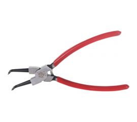 Клещи для снятия внутренних стопорных колец TLX JS91004-9 225 мм, изогнутые, с дек. руч. 66580 