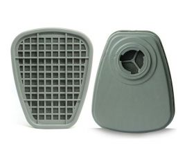 Фильтр от органических паров, кислых газов, аммиака RoxelPro ABEK1 2 шт 733381 