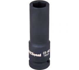Головка ударная шестигранная удлиненная (14 мм; 1/2DR) AV Steel AV-720114 