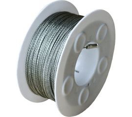 Струна для демонтажа стекол автомобиля (витая, катушка 100 м) WIEDERKRAFT WDK-65306 