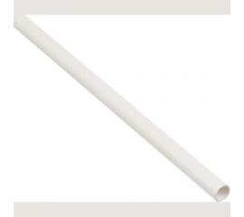Трубка GAH ALBERTS пластик, белая, 7x1х2000 мм 484941 