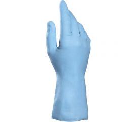 Перчатки МAPA Vital Eco 117, хб напыление, размер 8, синие 606230 