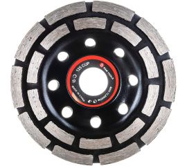 Чашка алмазная 2-х рядный сегмент 125 мм SAMGRUPP 16132 