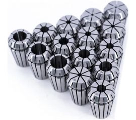 Набор цанг ER40 из 15 шт, 4, 5, 6, 8, 10, 12, 13, 15, 16, 18, 20, 21, 22, 25, 26 мм SOVIS 12269 