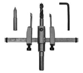 Сверло круговое балеринка по дереву 30-130 мм S.E.B. 511DL-PL01 