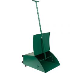 Совок для мусора NV металлический, зеленый NV-MD211 