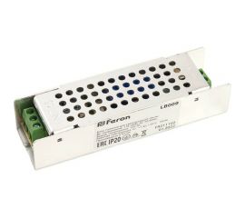 Электронный трансформатор FERON для светодиодной ленты 36W 12V (драйвер), LB009 48007 