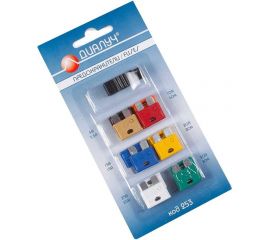 Предохранители Диалуч Норма Uni 253 плоские с пинцетом, 12 шт. 253(PRD006-1) 