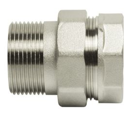 Переходник VRT со сгоном 1 1/4, прямой, никель 537246 