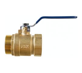 Шаровой кран Zox 2 вн/нар, рукоятка 520863 