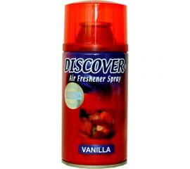 Сменный баллон для автоматического освежителя DISCOVER VANILLA 320 мл ванильный DSR 0016-14 