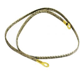 Провод массы VOLTON 100 см (косичка) сечение 10/16 медь, луж. клемма-латунь VLTPML1001016 