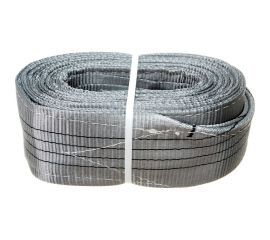 Буксировочный грузовой трос MEGAPOWER 42000 кг, 6 м, ширина 120 мм, петля-петля, в сумке M-78642 