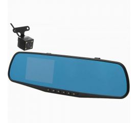 Видеорегистратор TORSO 2 камеры, HD 1080P, размер 30х8.5 см, TFT 3.5, обзор 120 2858169 