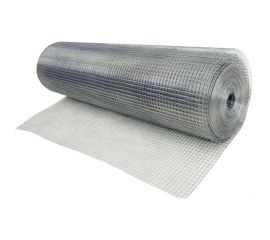 Штукатурная сварная оцинкованная сетка СЕТКА АЛЬКОР ячейка 10x10 мм, d0,6 мм (рулон 1x15 м) 162505 