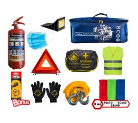 Набор автомобилиста ГЛАВДОР GL-877 Саквояж-2 синий 57180 