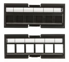 Вставка под кейстоны в модульную панель LANMASTER неэкранированная, 6 портов LAN-FRM-IN-6SK-UXX 