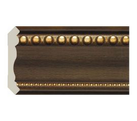 Карниз Cosca интерьерный багет, 60 мм, венге СПБ023876 