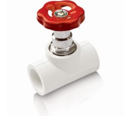 Вентильный кран Blue Ocean полипропиленовый, тип 1 - 110 PPRF/SV-1(W)-110 