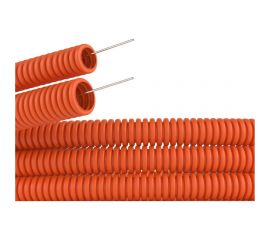 Труба ПНД с протяжкой 20мм 100м оранжевая DKC 71520 