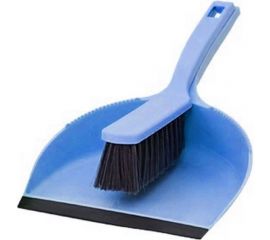 Набор для сухой уборки совок+щетка InLoran васильковый арт. SO-150BL 