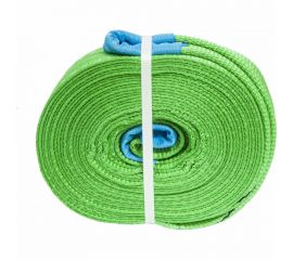 Буксировочный грузовой трос MEGAPOWER 21000 кг, 6 м, ширина 60 мм, петля-петля, в сумке M-78621 