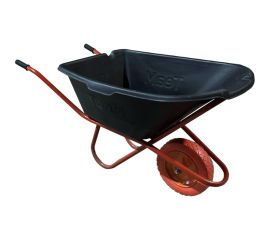 Антиударная одноколесная тачка Промышленник 110 л, литое колесо 3.25/8 ПРОМ-110А1КЛ 