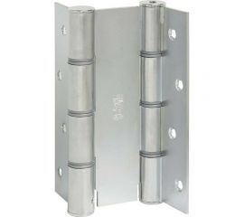 Барная пружинная петля двойного действия ALDEGHI LUIGI SPA 155х27х40 мм, цвет: оцинкованная сталь, к-т: 2 шт + монтажный набор 87AZ155-40 