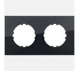 2-постовая рамка LK Studio квадратная, черная, LK Vintage-Quadro 884208-1 