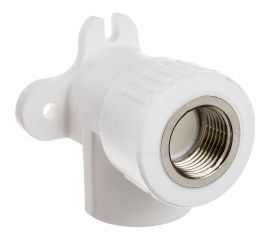 Комбинированный отвод PP-R SLT AQUA с креплением, ВР 25х1/2 SLTFY8251 