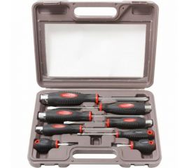 Набор отверток FORCEKRAFT силовые, магнитные, Profi, 8пр. в кейсе 26895 FK-7008 