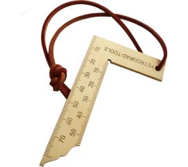 Угольник Петроградъ плоский, 85x50, двухсторонний М00017953 