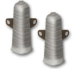 Наружный угол для плинтуса DECONIKA (85 мм; 210 Дуб пепельный; 2 шт.) Д-П85-Нк-Ф2 210 ДУБ ПЕП 